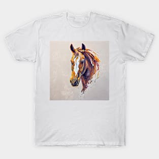 horse head sketch T-Shirt